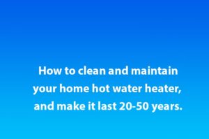 How to maintain your hot water heater